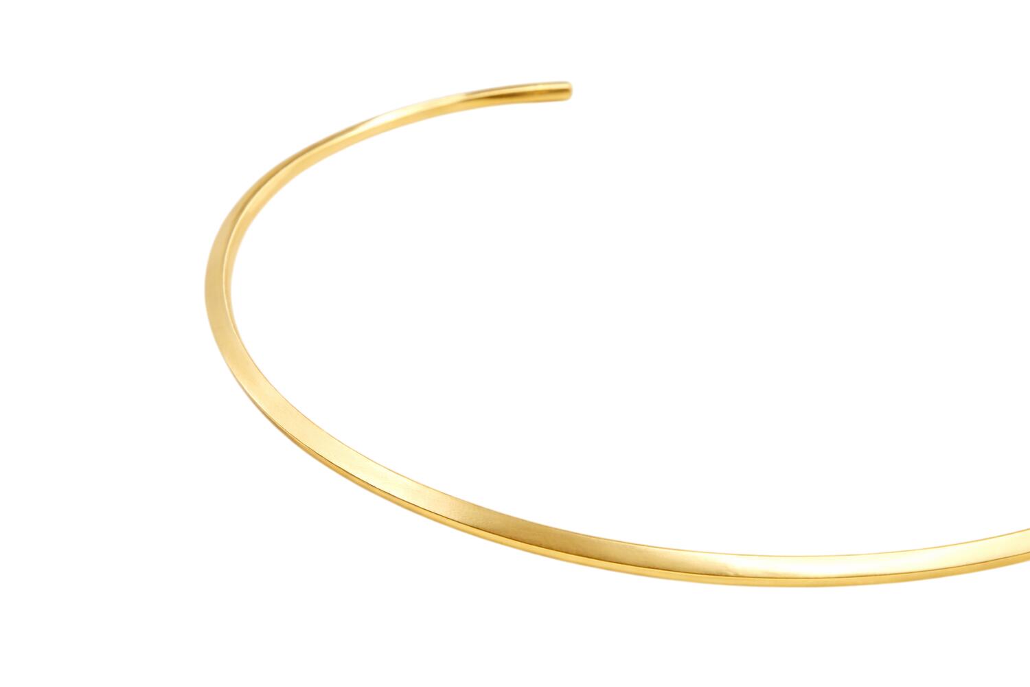 Olympia Choker halskæde - forgyldt